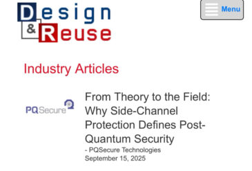 From Theory to the Field: Why Side-Channel Protection Defines Post-Quantum Security